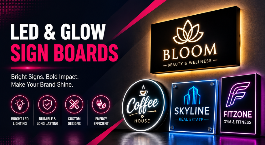 LED & Glow Sign Boards