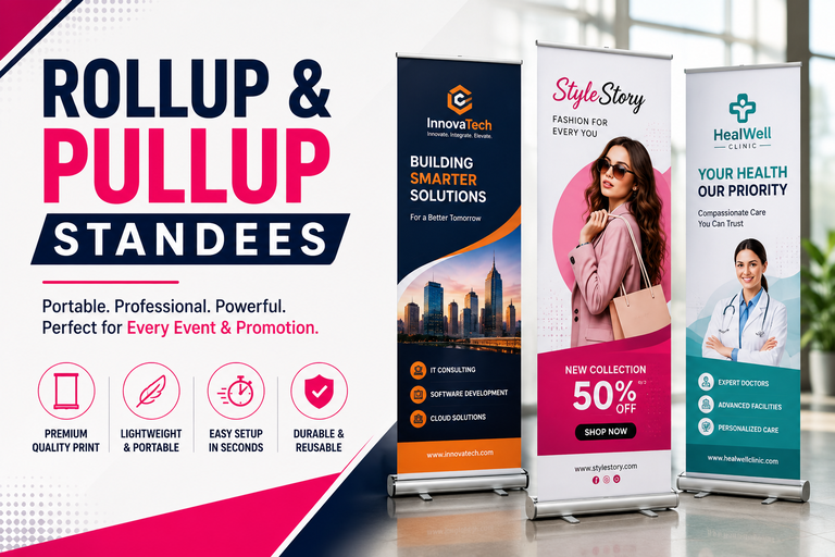 LIC Policy Rollup Standee